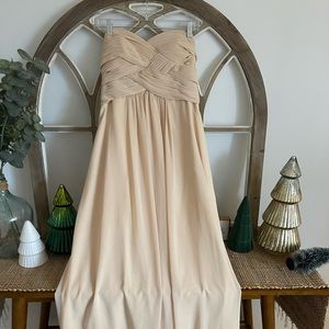 Azazie Jasmine Bridesmaid Dress Champagne